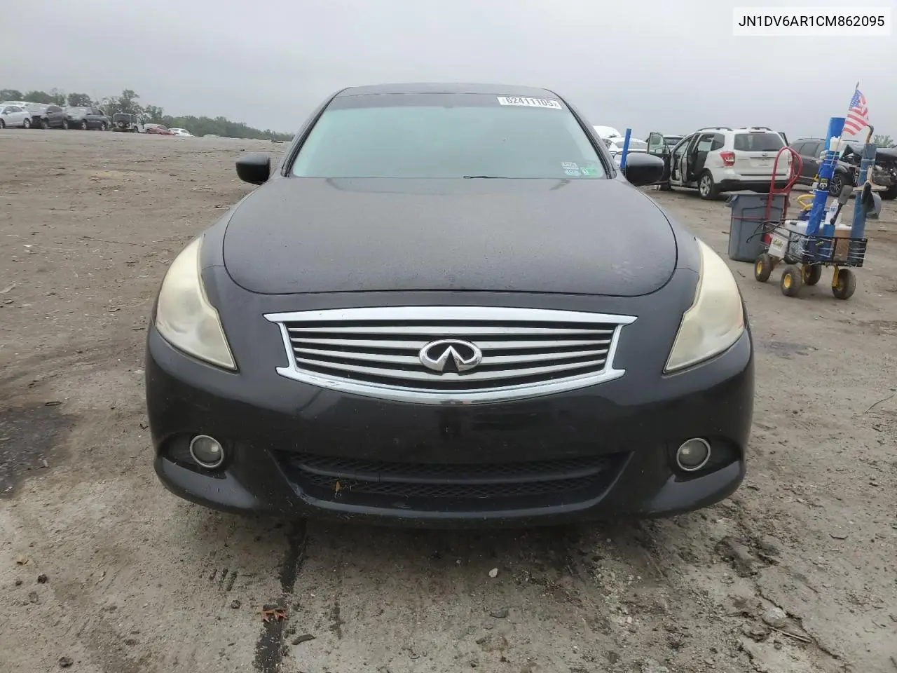 2012 Infiniti G25 VIN: JN1DV6AR1CM862095 Lot: 62411105