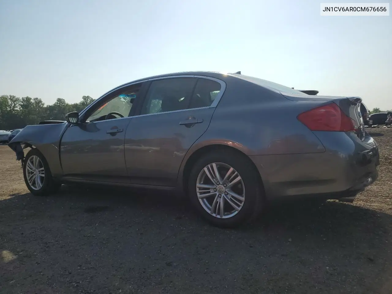 2012 Infiniti G37 VIN: JN1CV6AR0CM676656 Lot: 62545735