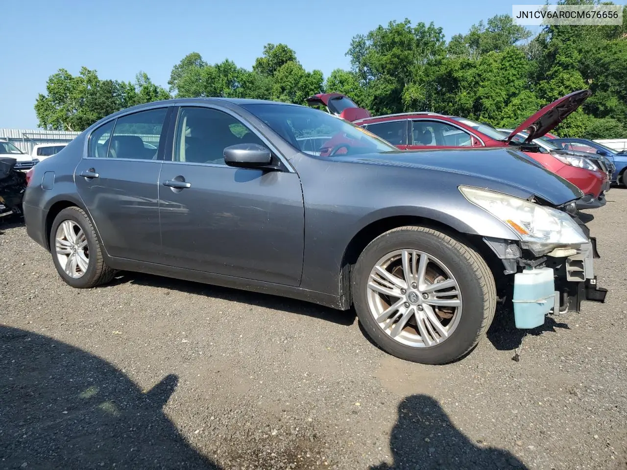 2012 Infiniti G37 VIN: JN1CV6AR0CM676656 Lot: 62545735