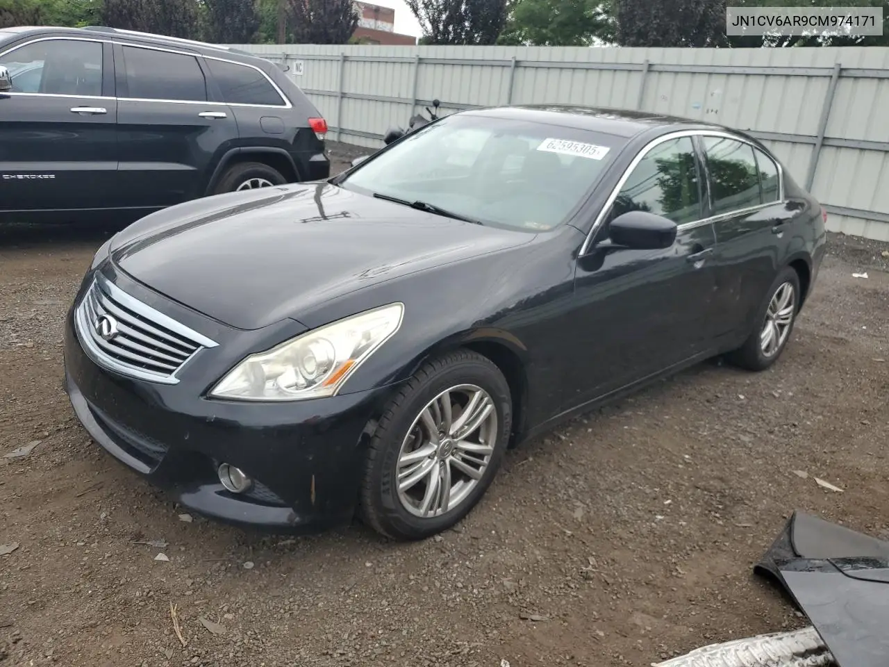 2012 Infiniti G37 VIN: JN1CV6AR9CM974171 Lot: 62595305