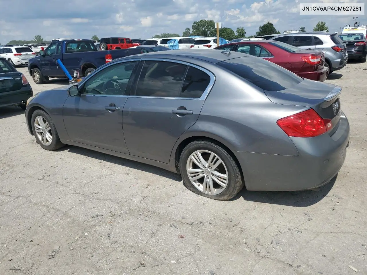 2012 Infiniti G37 Base VIN: JN1CV6AP4CM627281 Lot: 63109835