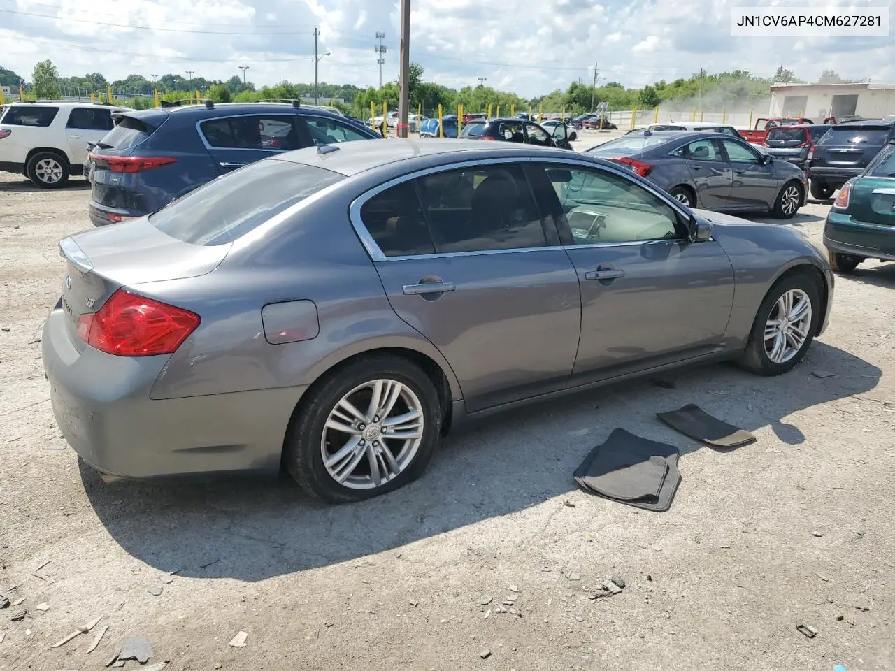 2012 Infiniti G37 Base VIN: JN1CV6AP4CM627281 Lot: 63109835