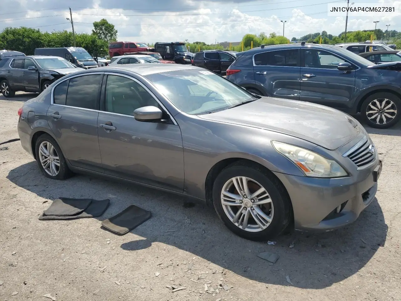 2012 Infiniti G37 Base VIN: JN1CV6AP4CM627281 Lot: 63109835