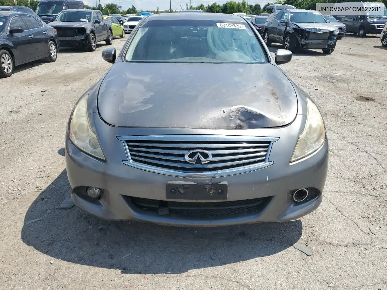 2012 Infiniti G37 Base VIN: JN1CV6AP4CM627281 Lot: 63109835