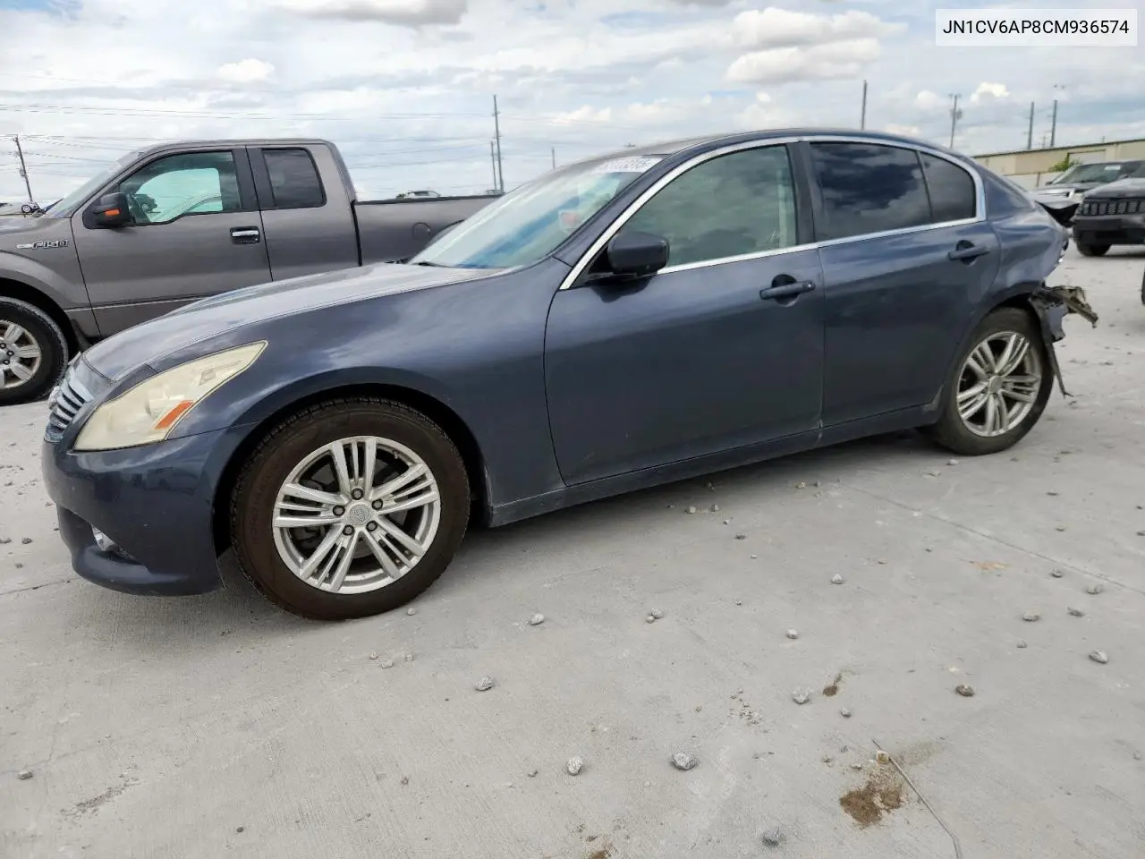 2012 Infiniti G37 Base VIN: JN1CV6AP8CM936574 Lot: 63123315