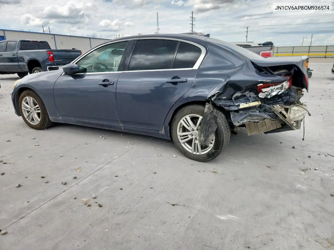 2012 Infiniti G37 Base VIN: JN1CV6AP8CM936574 Lot: 63123315