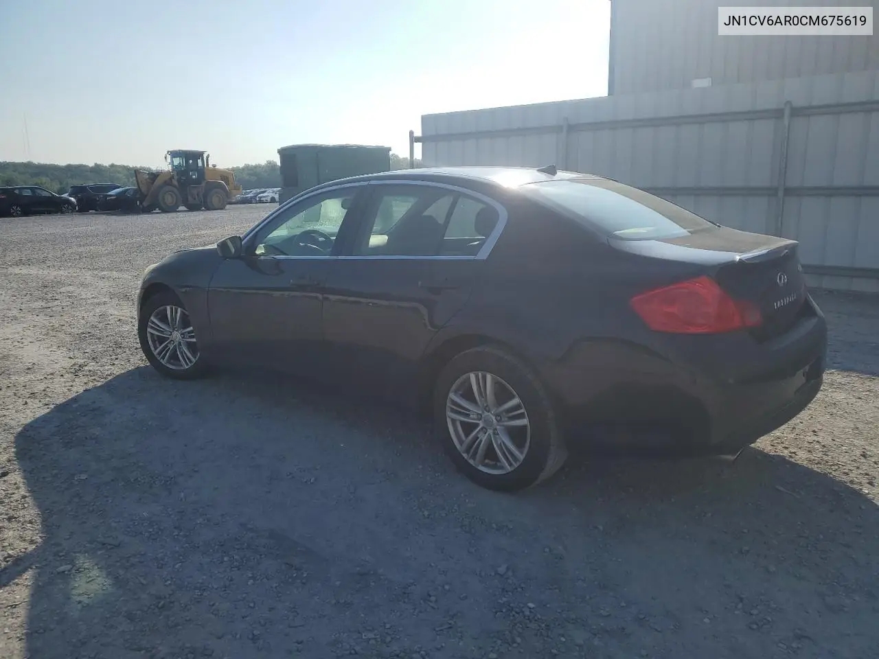 2012 Infiniti G37 VIN: JN1CV6AR0CM675619 Lot: 63426365