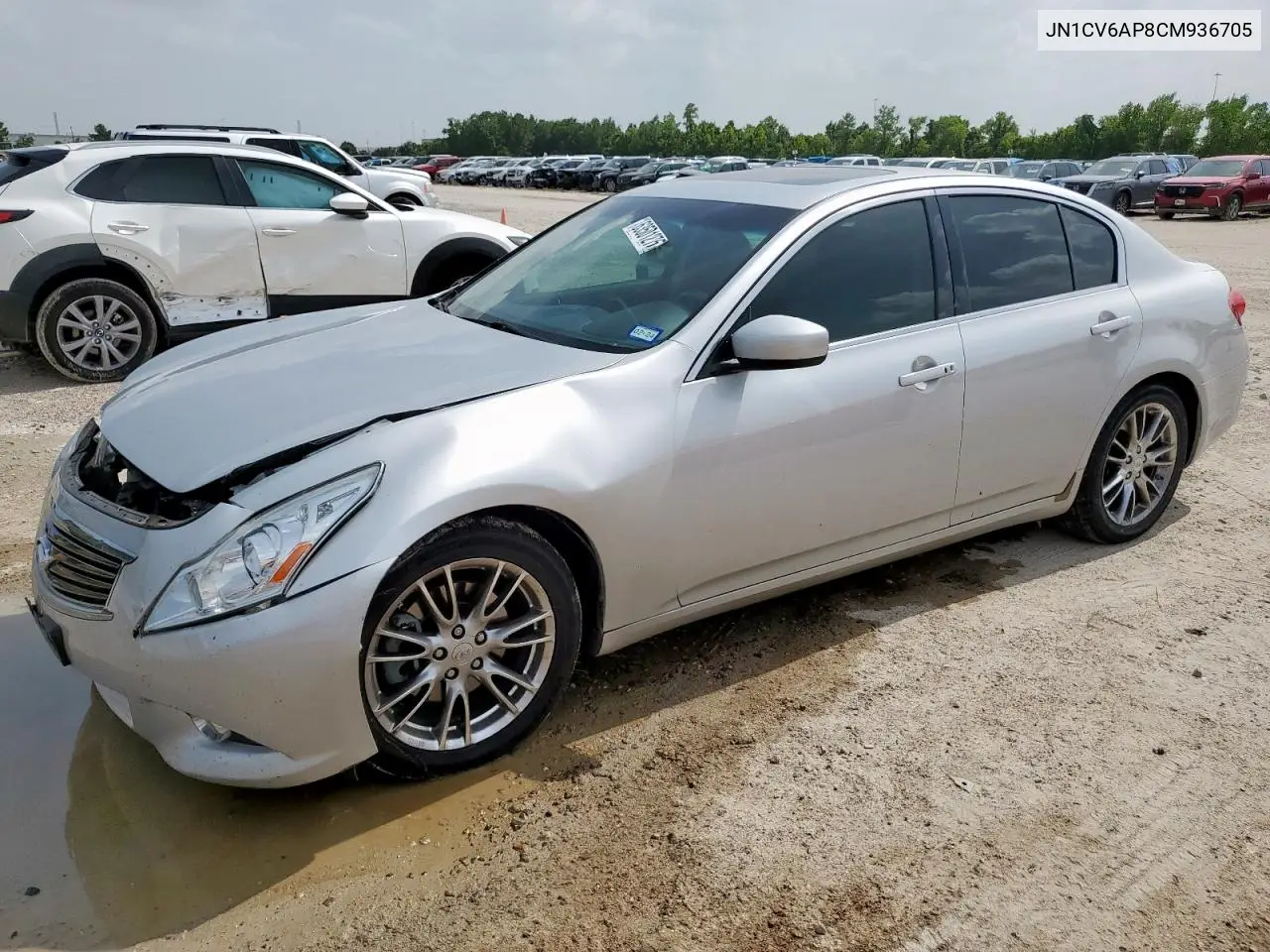 2012 Infiniti G37 Base VIN: JN1CV6AP8CM936705 Lot: 63501275