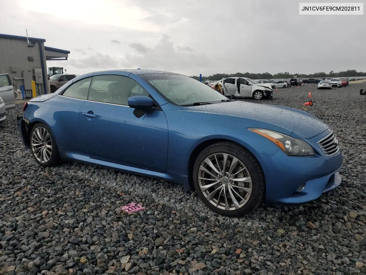 2012 Infiniti G37 Base VIN: JN1CV6FE9CM202811 Lot: 63583275