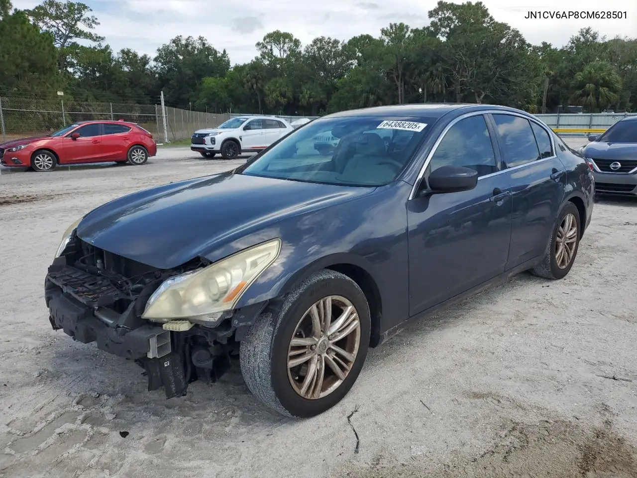 2012 Infiniti G37 Base VIN: JN1CV6AP8CM628501 Lot: 64388205