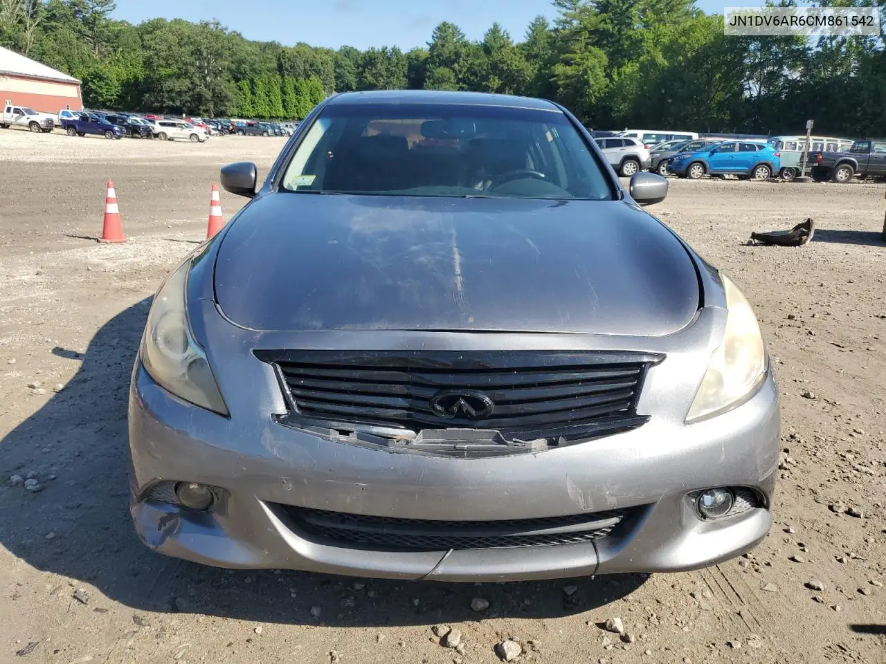 2012 Infiniti G25 VIN: JN1DV6AR6CM861542 Lot: 64947035