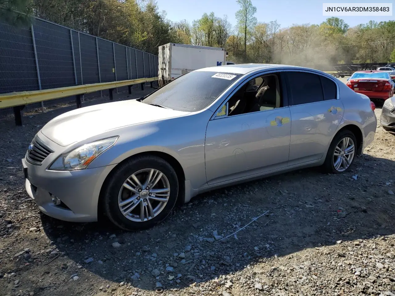 2013 Infiniti G37 VIN: JN1CV6AR3DM358483 Lot: 48320315