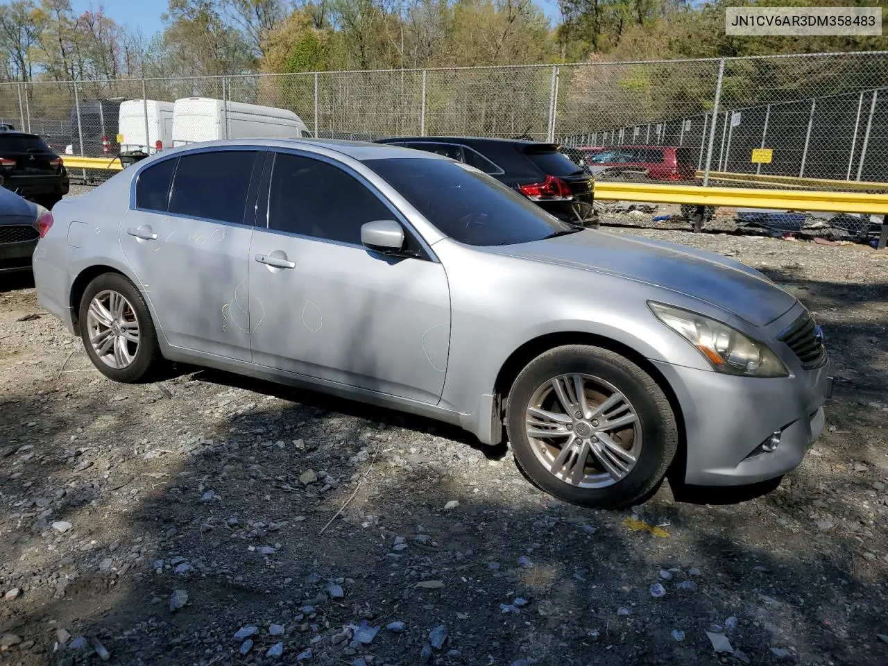 2013 Infiniti G37 VIN: JN1CV6AR3DM358483 Lot: 48320315