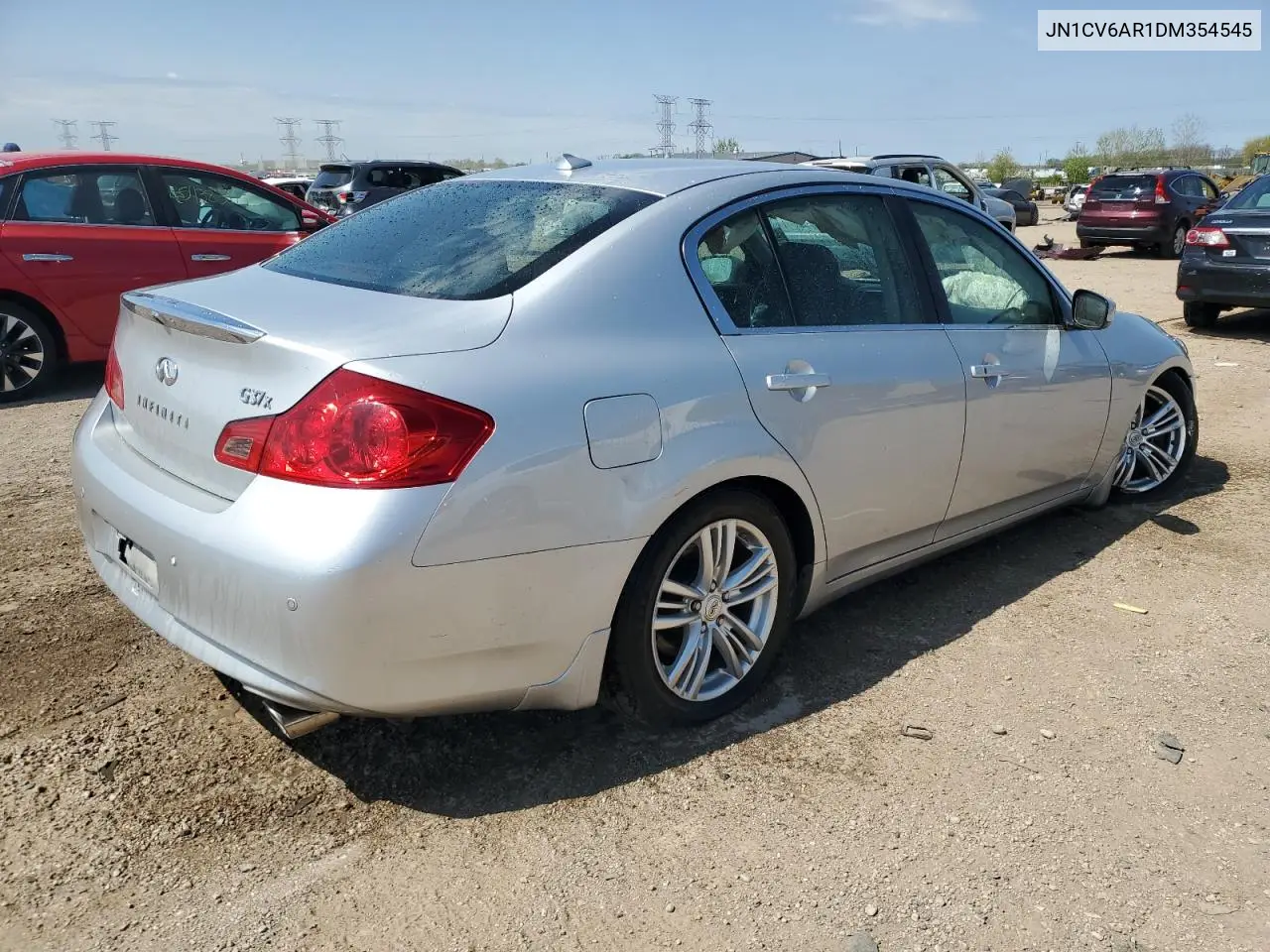 2013 Infiniti G37 VIN: JN1CV6AR1DM354545 Lot: 56037785