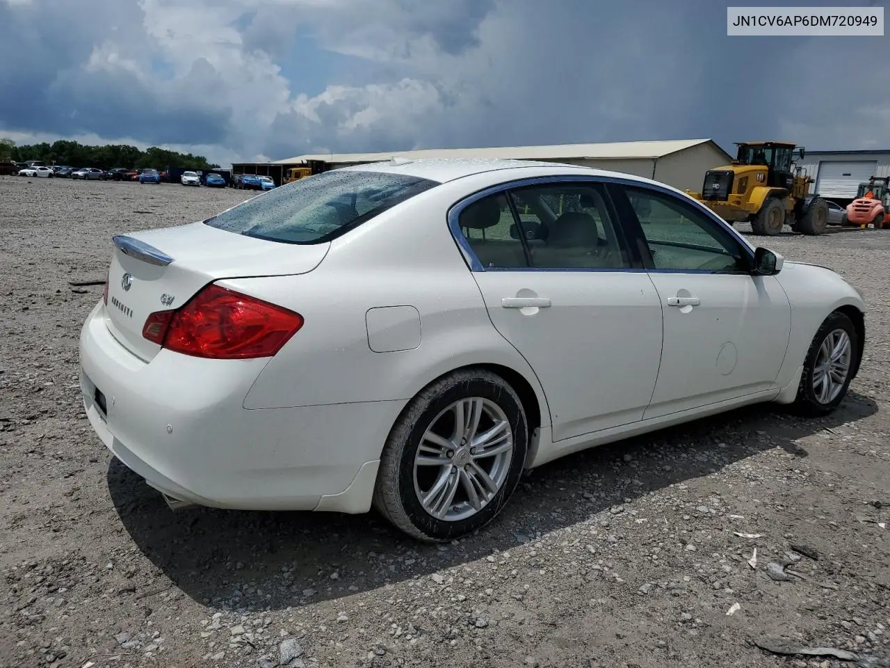 2013 Infiniti G37 Base VIN: JN1CV6AP6DM720949 Lot: 56777025
