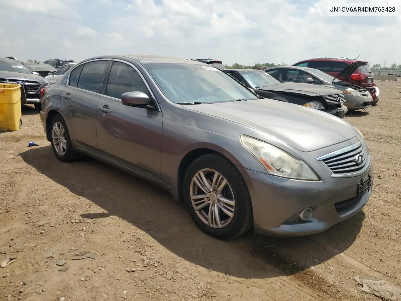 2013 Infiniti G37 VIN: JN1CV6AR4DM763428 Lot: 56833925