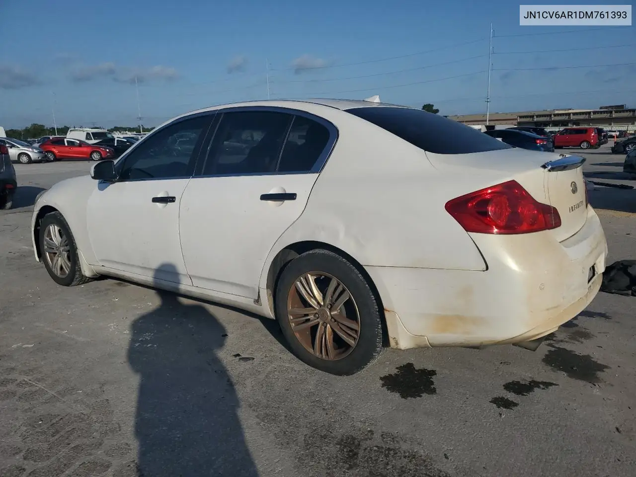 2013 Infiniti G37 VIN: JN1CV6AR1DM761393 Lot: 56932275