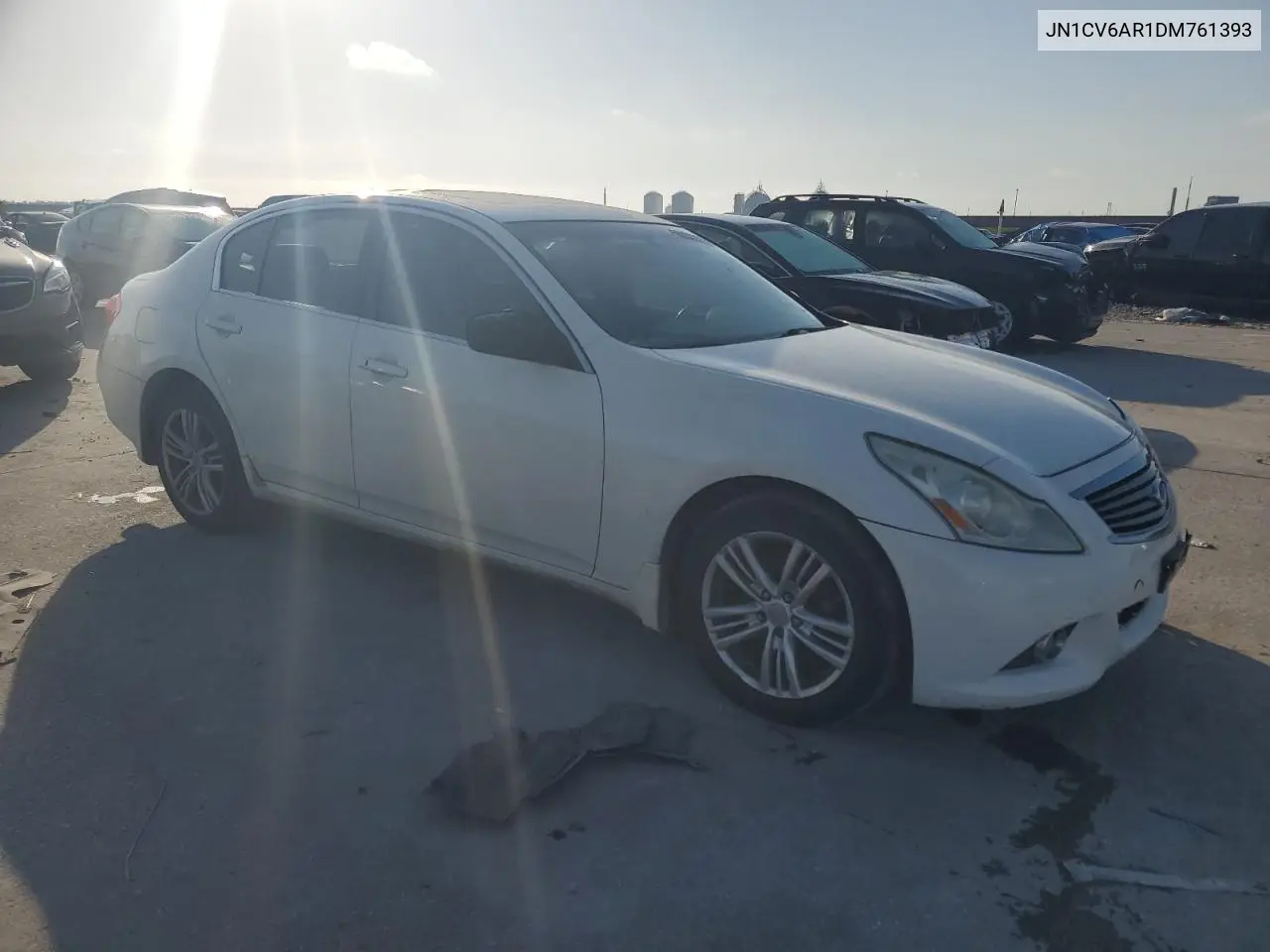 2013 Infiniti G37 VIN: JN1CV6AR1DM761393 Lot: 56932275
