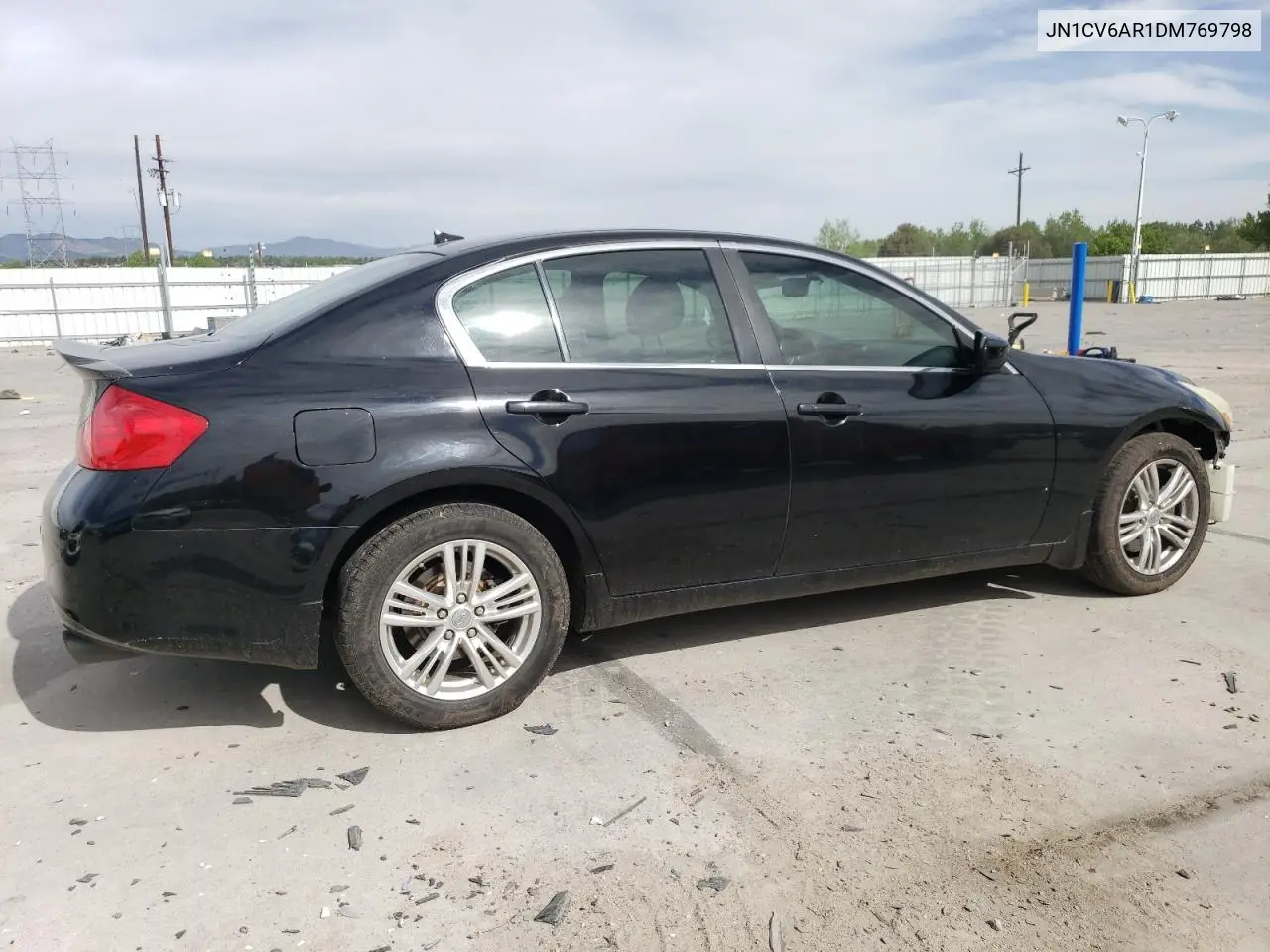 2013 Infiniti G37 VIN: JN1CV6AR1DM769798 Lot: 56933265