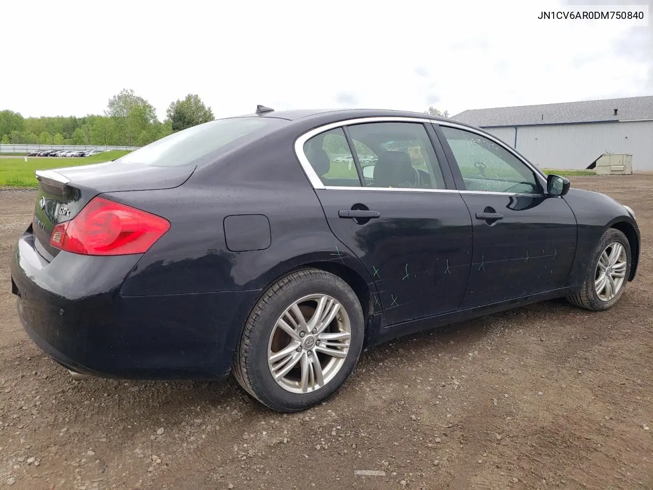 2013 Infiniti G37 VIN: JN1CV6AR0DM750840 Lot: 56998055
