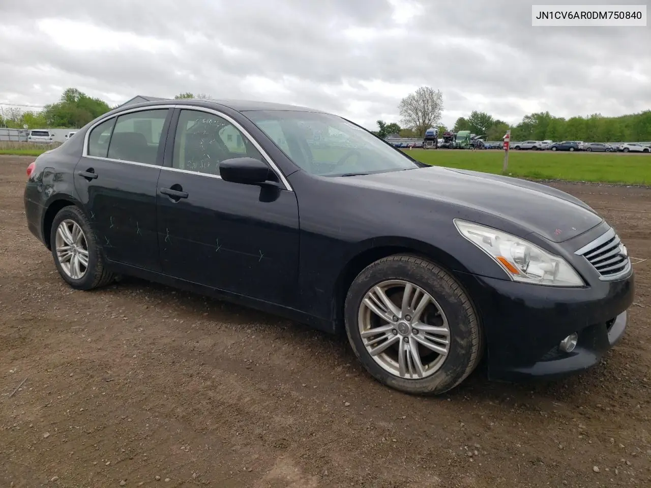 2013 Infiniti G37 VIN: JN1CV6AR0DM750840 Lot: 56998055