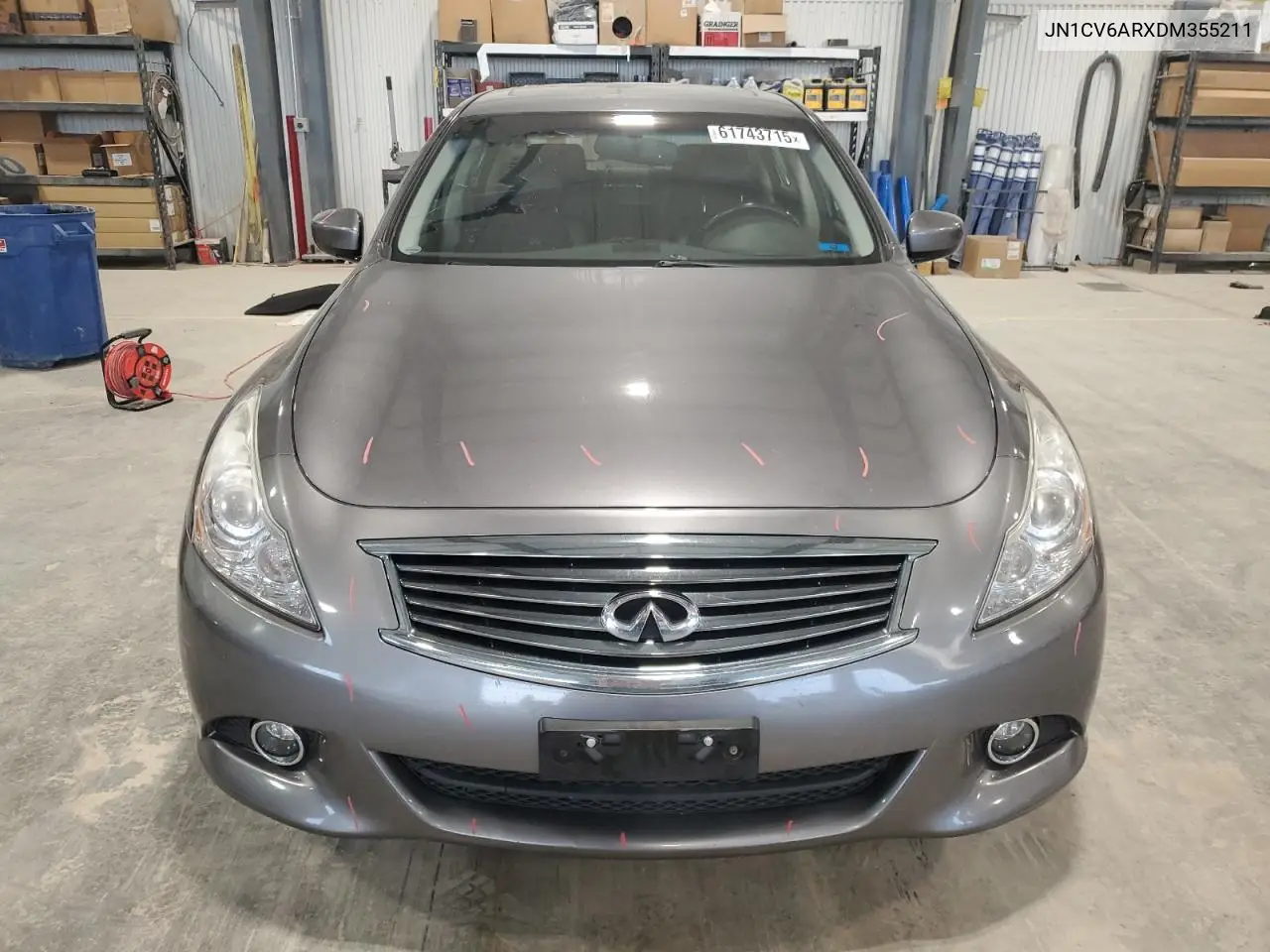 2013 Infiniti G37 VIN: JN1CV6ARXDM355211 Lot: 61743715