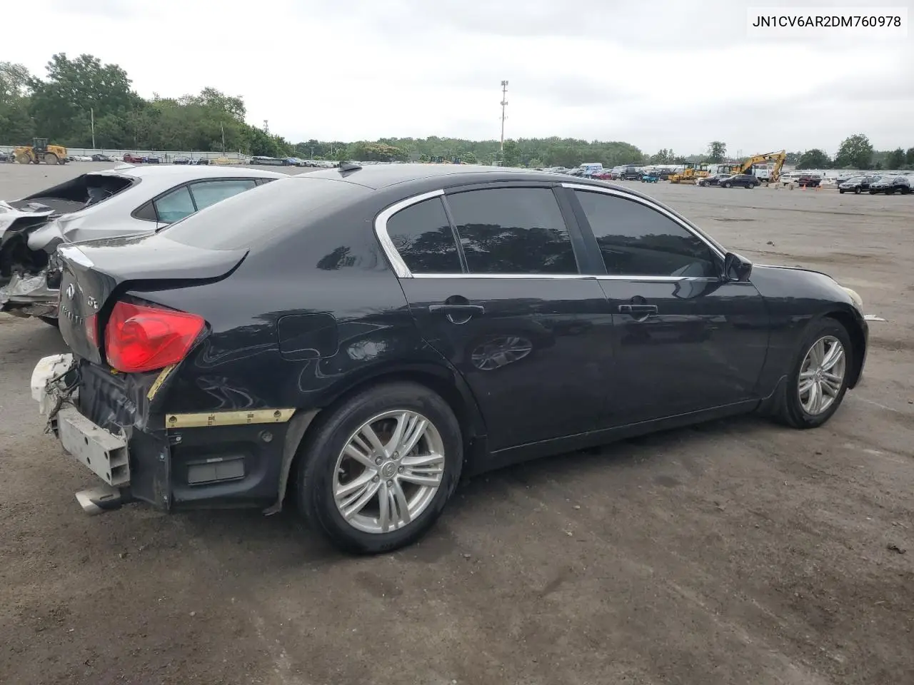 2013 Infiniti G37 VIN: JN1CV6AR2DM760978 Lot: 62697315