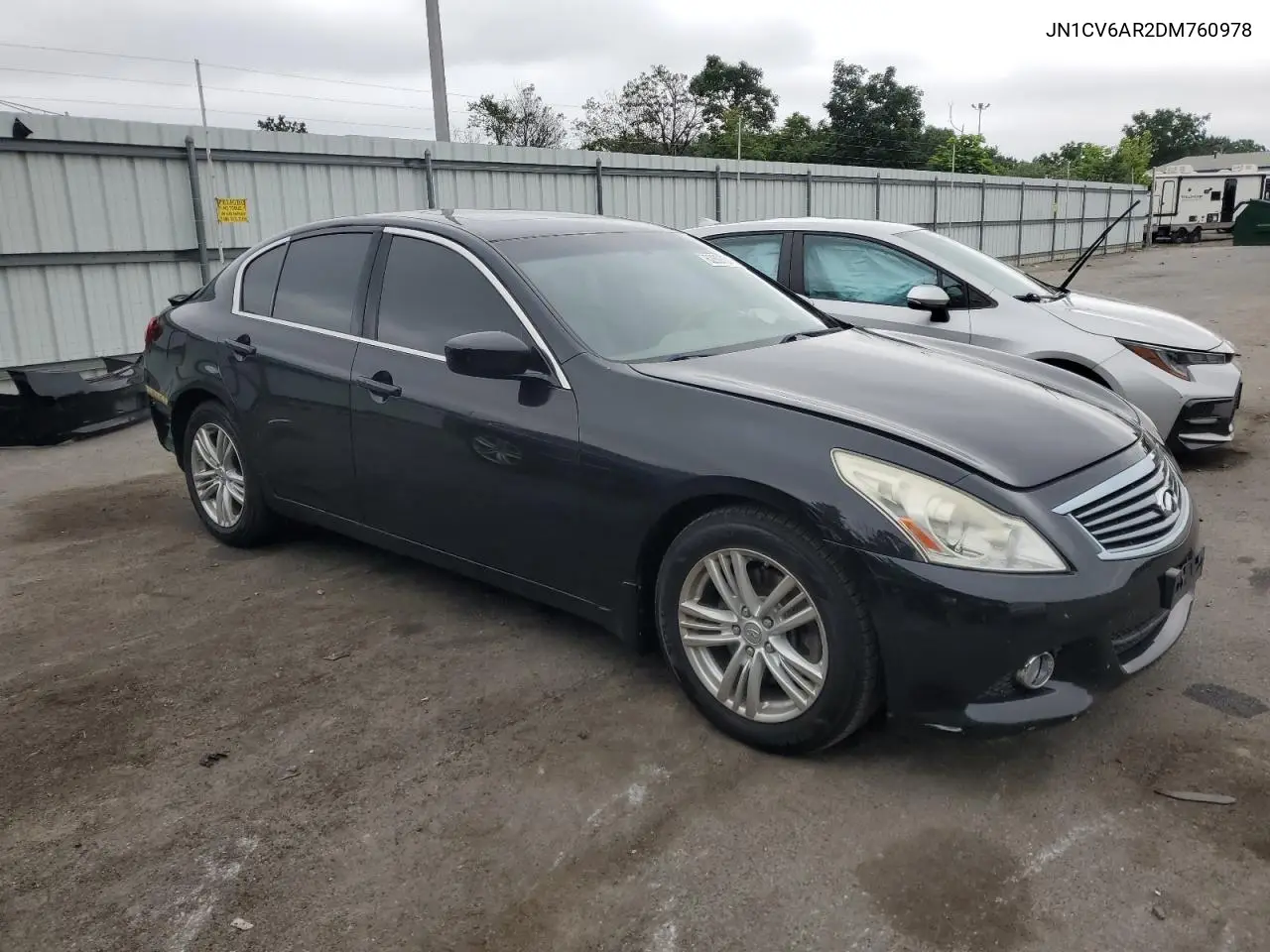 2013 Infiniti G37 VIN: JN1CV6AR2DM760978 Lot: 62697315