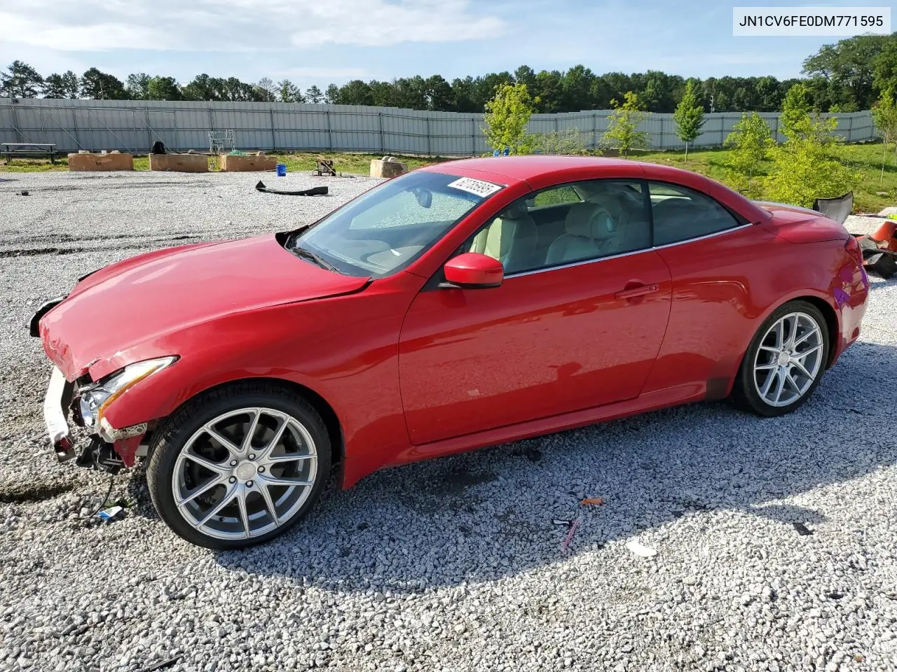 2013 Infiniti G37 Sport VIN: JN1CV6FE0DM771595 Lot: 62785995