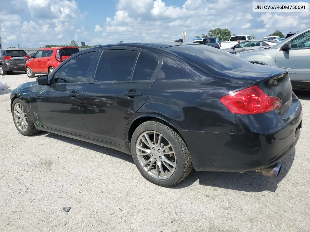 2013 Infiniti G37 VIN: JN1CV6AR6DM756691 Lot: 62868945