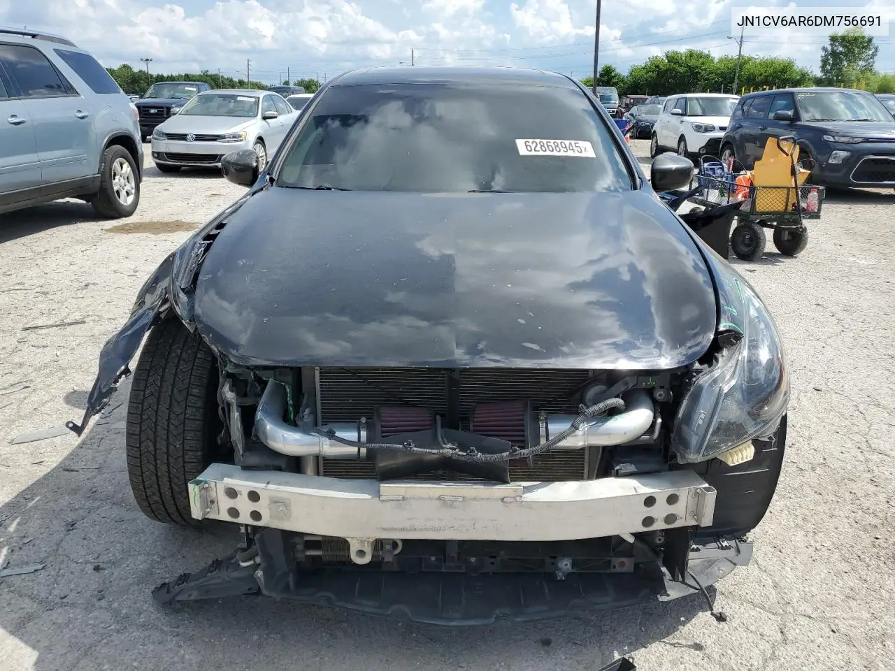 2013 Infiniti G37 VIN: JN1CV6AR6DM756691 Lot: 62868945