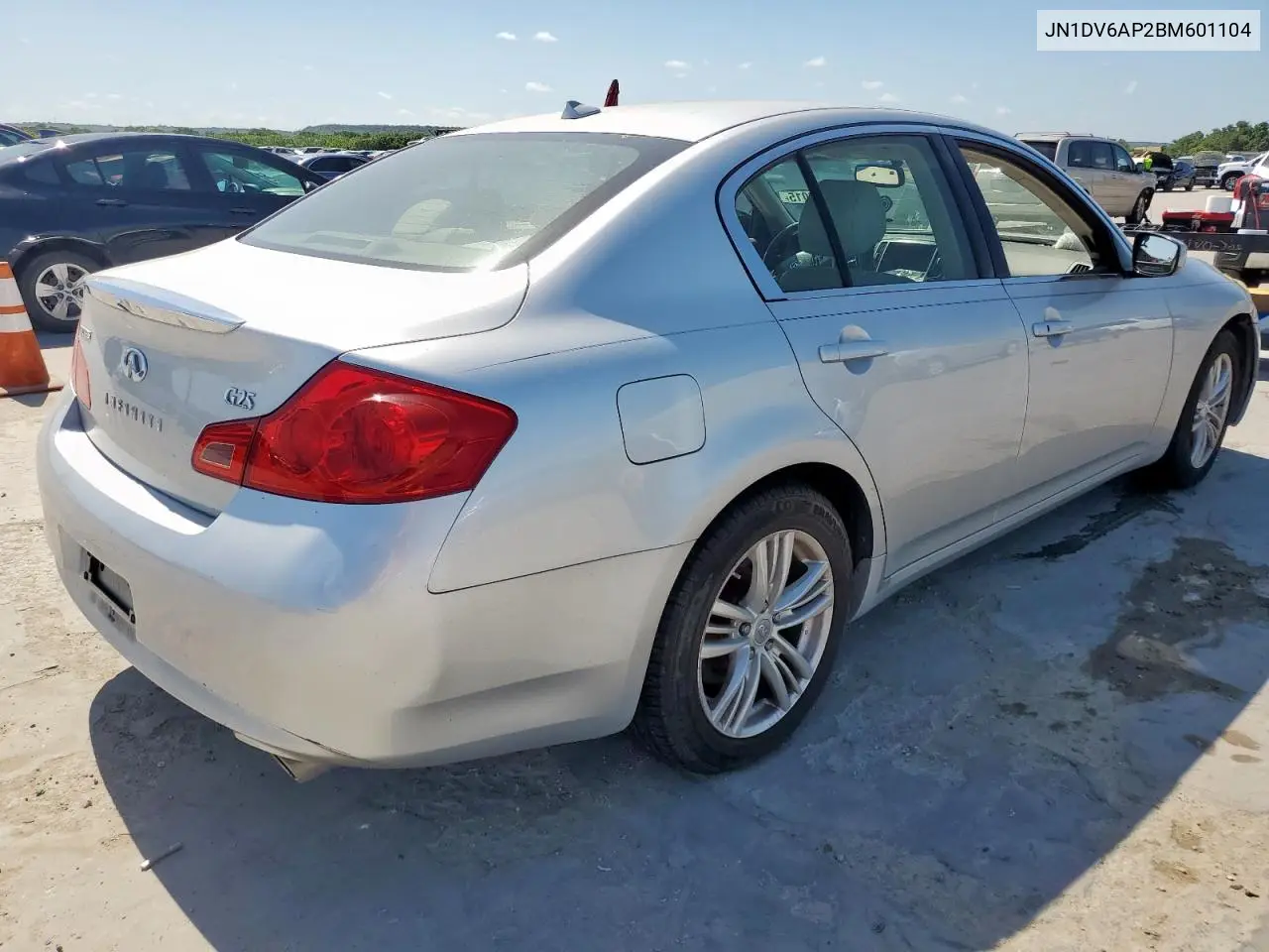 2013 Infiniti G25 Base VIN: JN1DV6AP2BM601104 Lot: 63086015
