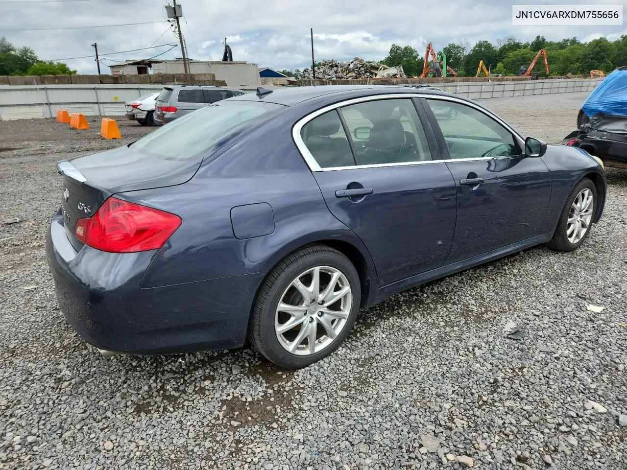 2013 Infiniti G37 VIN: JN1CV6ARXDM755656 Lot: 63999575