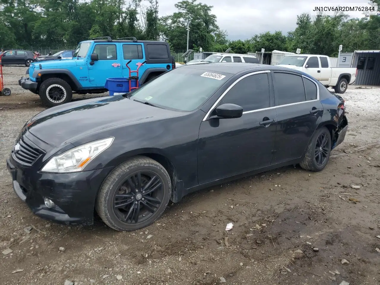2013 Infiniti G37 VIN: JN1CV6AR2DM762844 Lot: 65064625