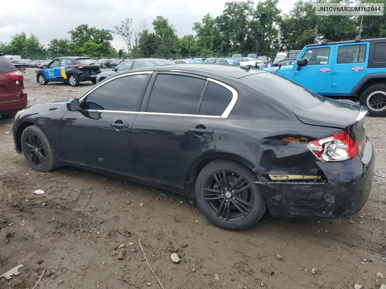 2013 Infiniti G37 VIN: JN1CV6AR2DM762844 Lot: 65064625