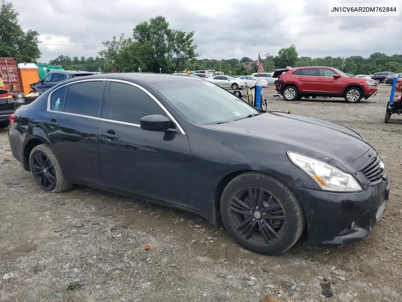 2013 Infiniti G37 VIN: JN1CV6AR2DM762844 Lot: 65064625