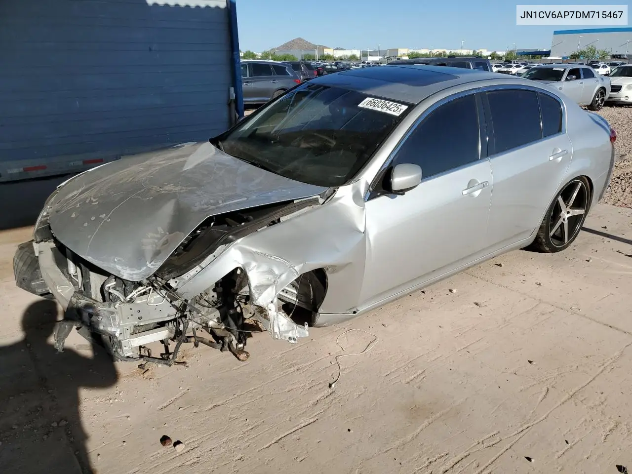 2013 Infiniti G37 Base VIN: JN1CV6AP7DM715467 Lot: 66036425