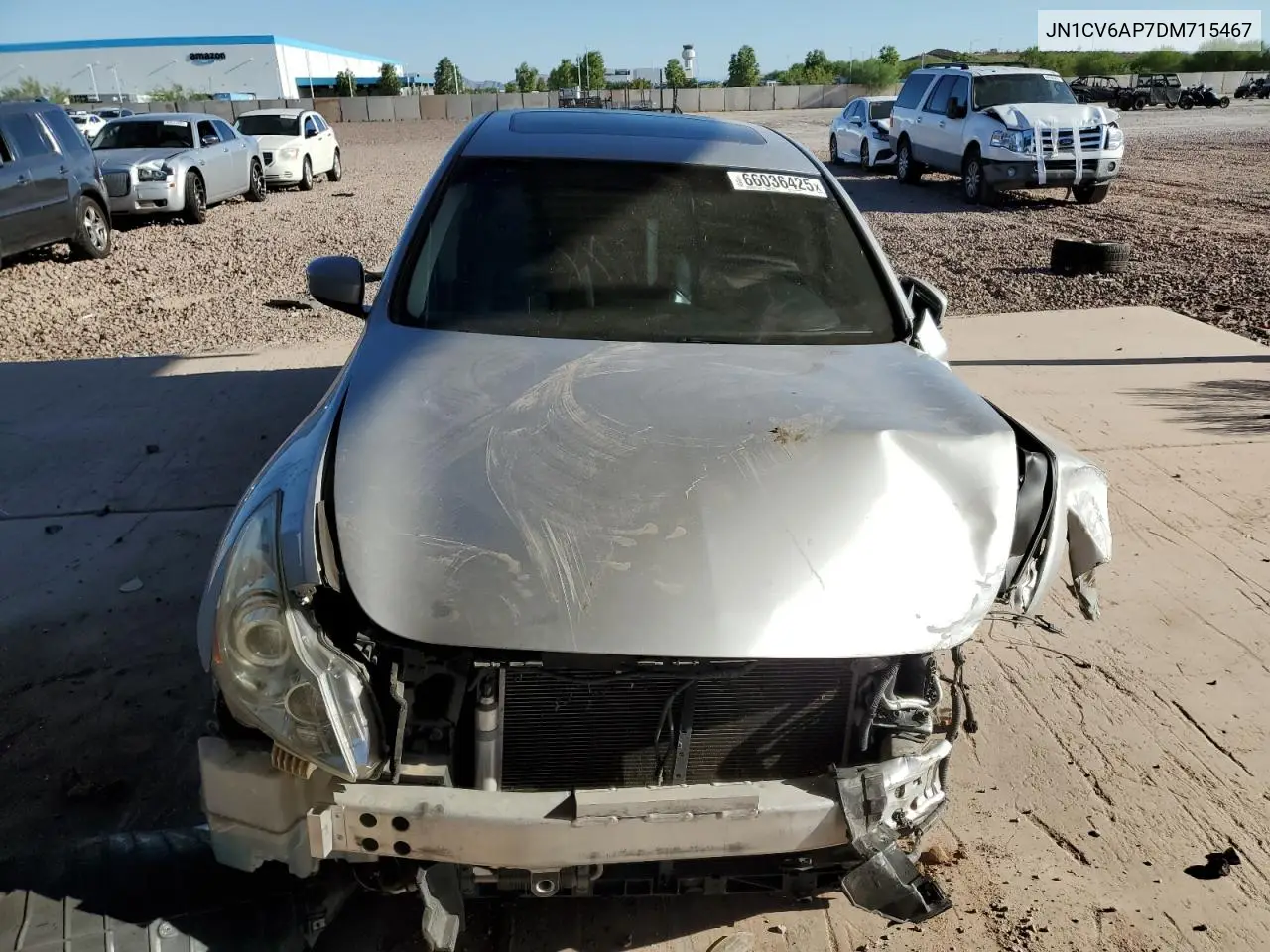 2013 Infiniti G37 Base VIN: JN1CV6AP7DM715467 Lot: 66036425