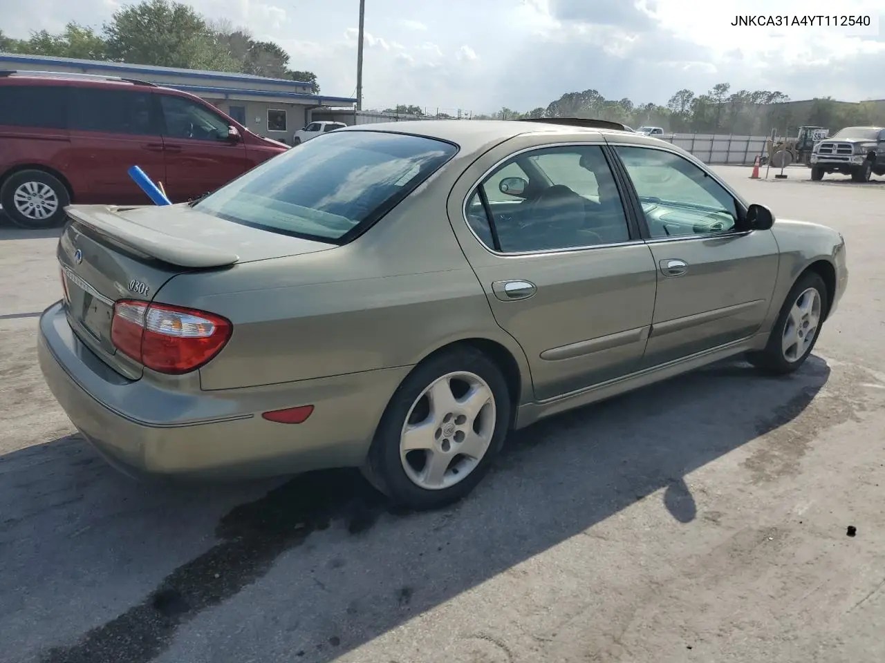 2000 Infiniti I30 VIN: JNKCA31A4YT112540 Lot: 50169425