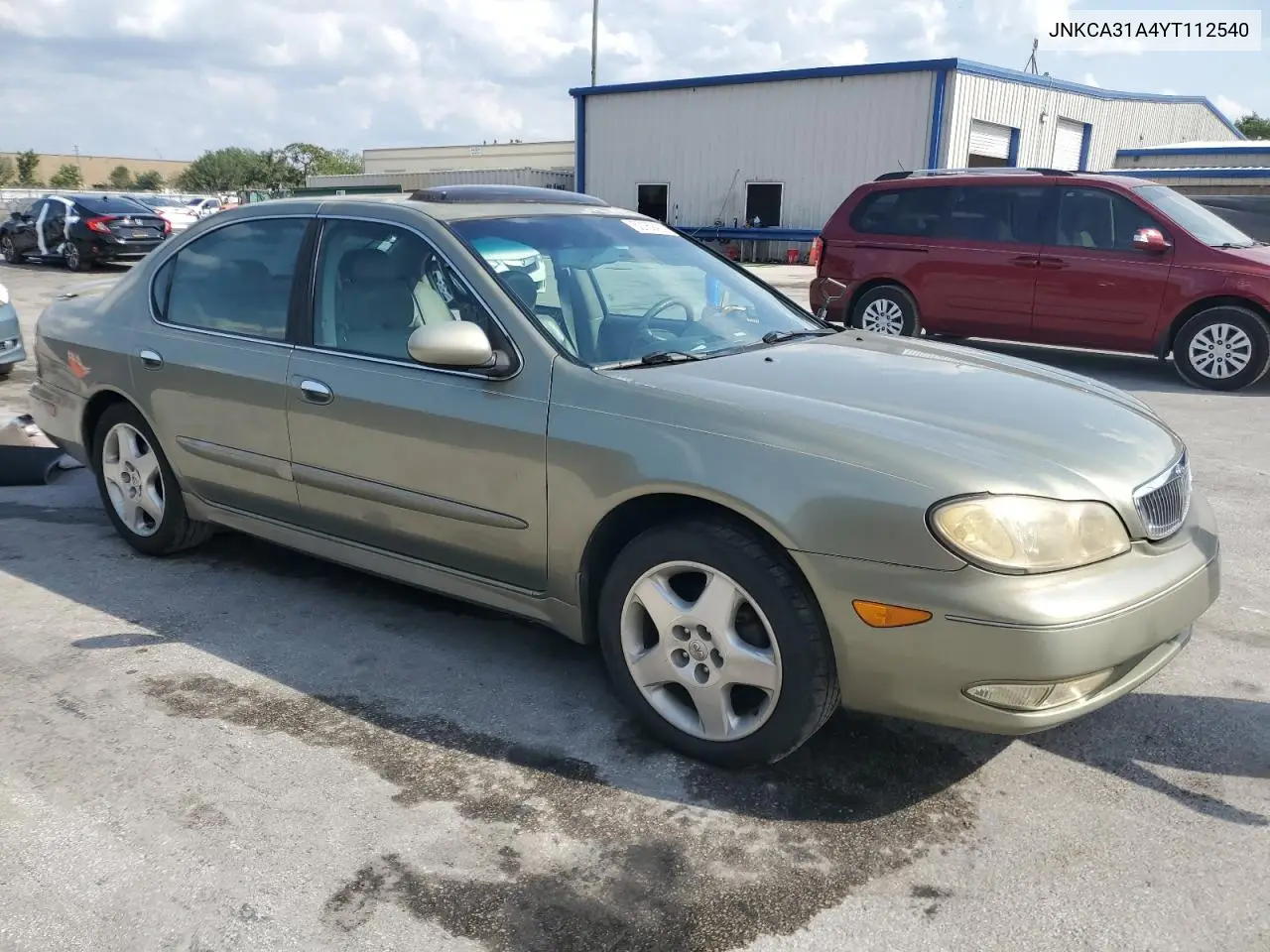 2000 Infiniti I30 VIN: JNKCA31A4YT112540 Lot: 50169425