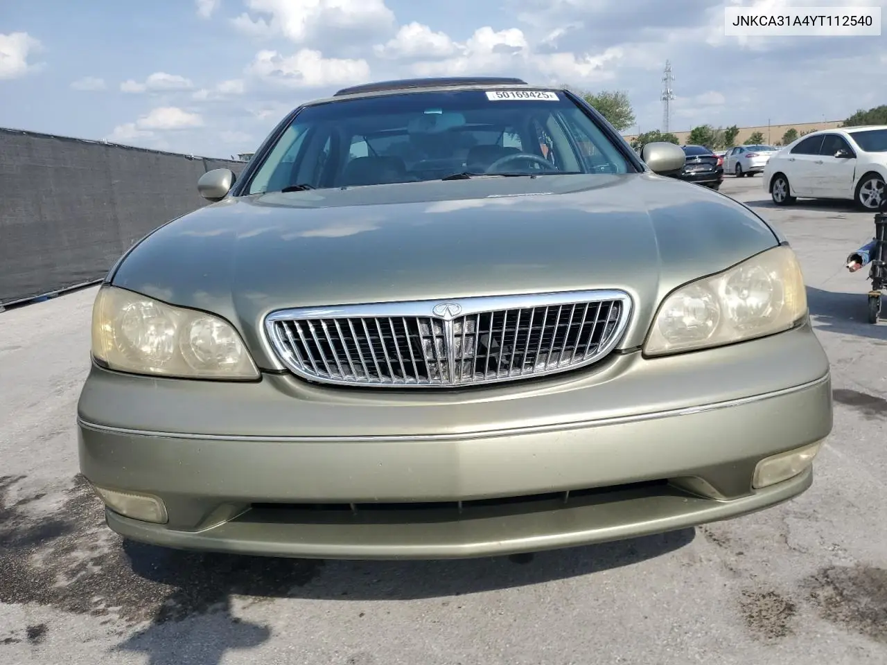 2000 Infiniti I30 VIN: JNKCA31A4YT112540 Lot: 50169425