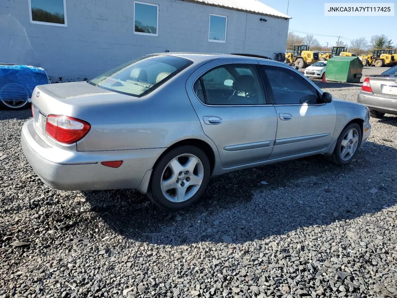 2000 Infiniti I30 VIN: JNKCA31A7YT117425 Lot: 51945085