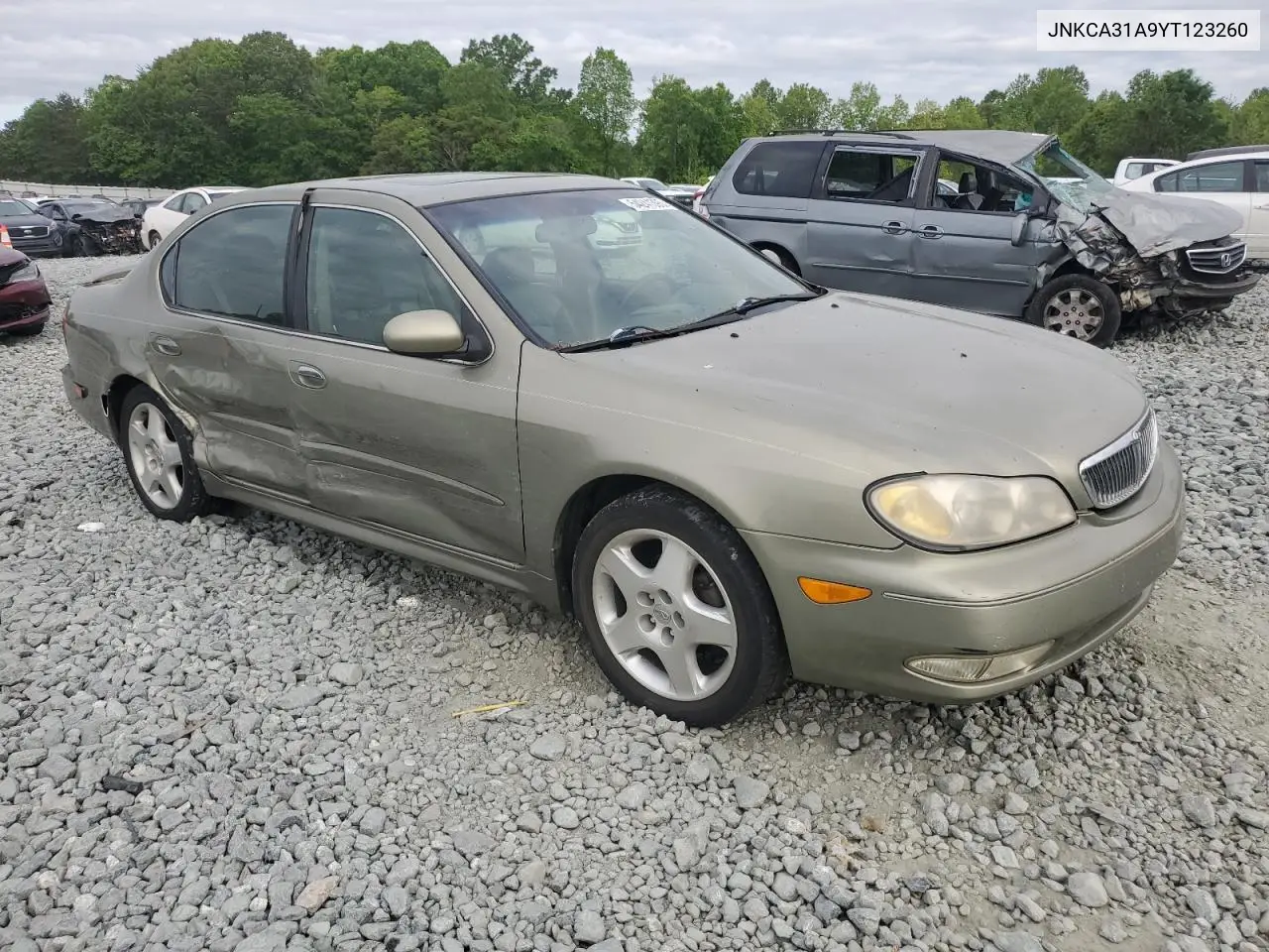 2000 Infiniti I30 VIN: JNKCA31A9YT123260 Lot: 54241395