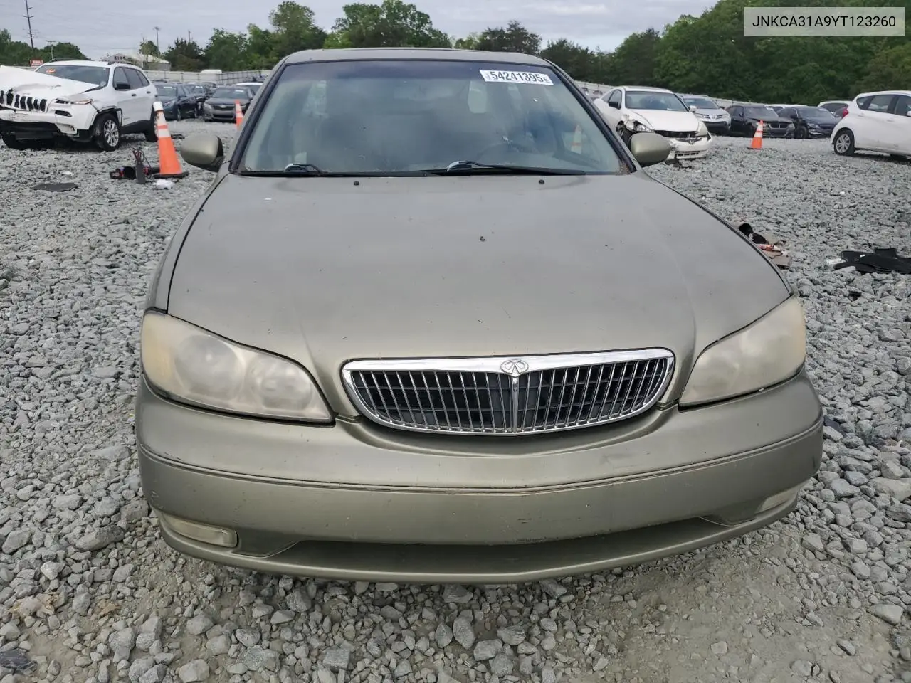 2000 Infiniti I30 VIN: JNKCA31A9YT123260 Lot: 54241395