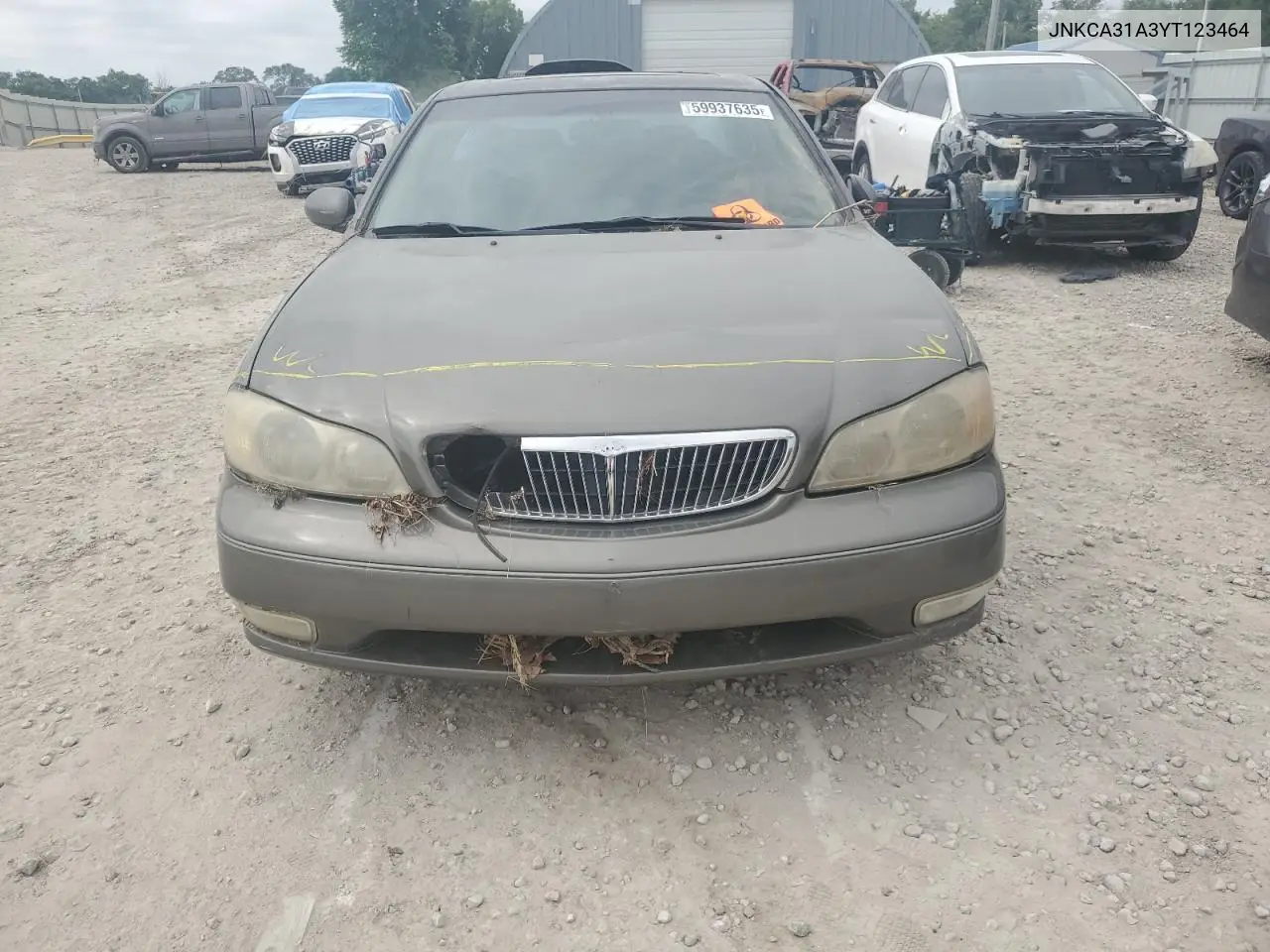 2000 Infiniti I30 VIN: JNKCA31A3YT123464 Lot: 59937635