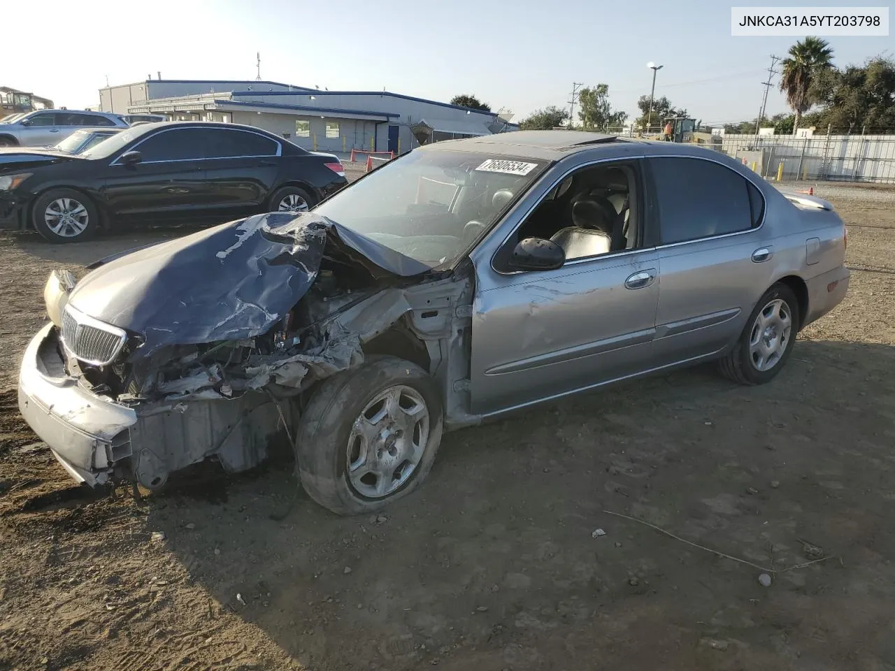 2000 Infiniti I30 VIN: JNKCA31A5YT203798 Lot: 76806534