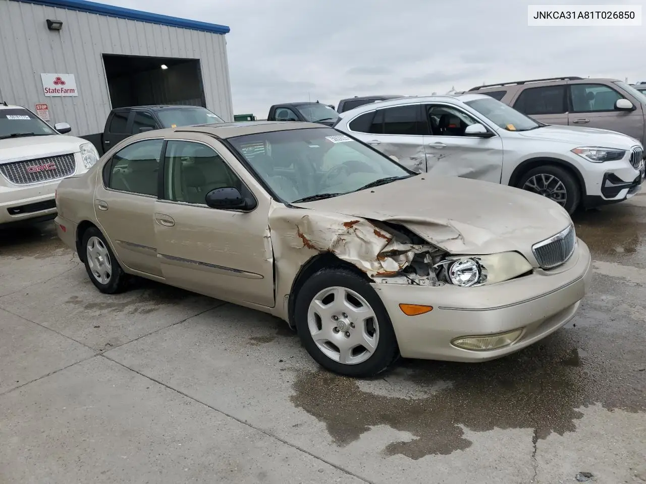 2001 Infiniti I30 VIN: JNKCA31A81T026850 Lot: 50639225