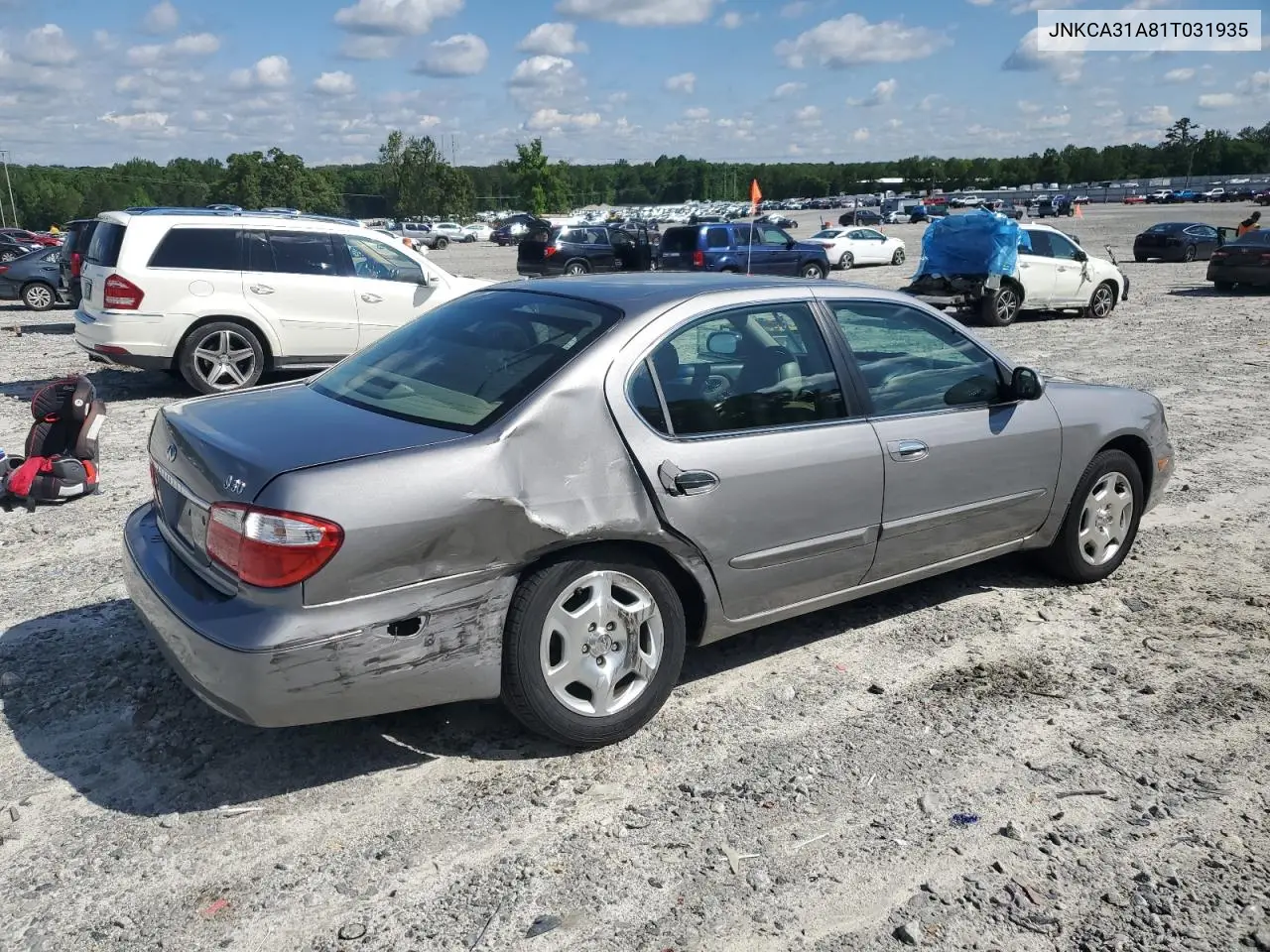 2001 Infiniti I30 VIN: JNKCA31A81T031935 Lot: 55628265