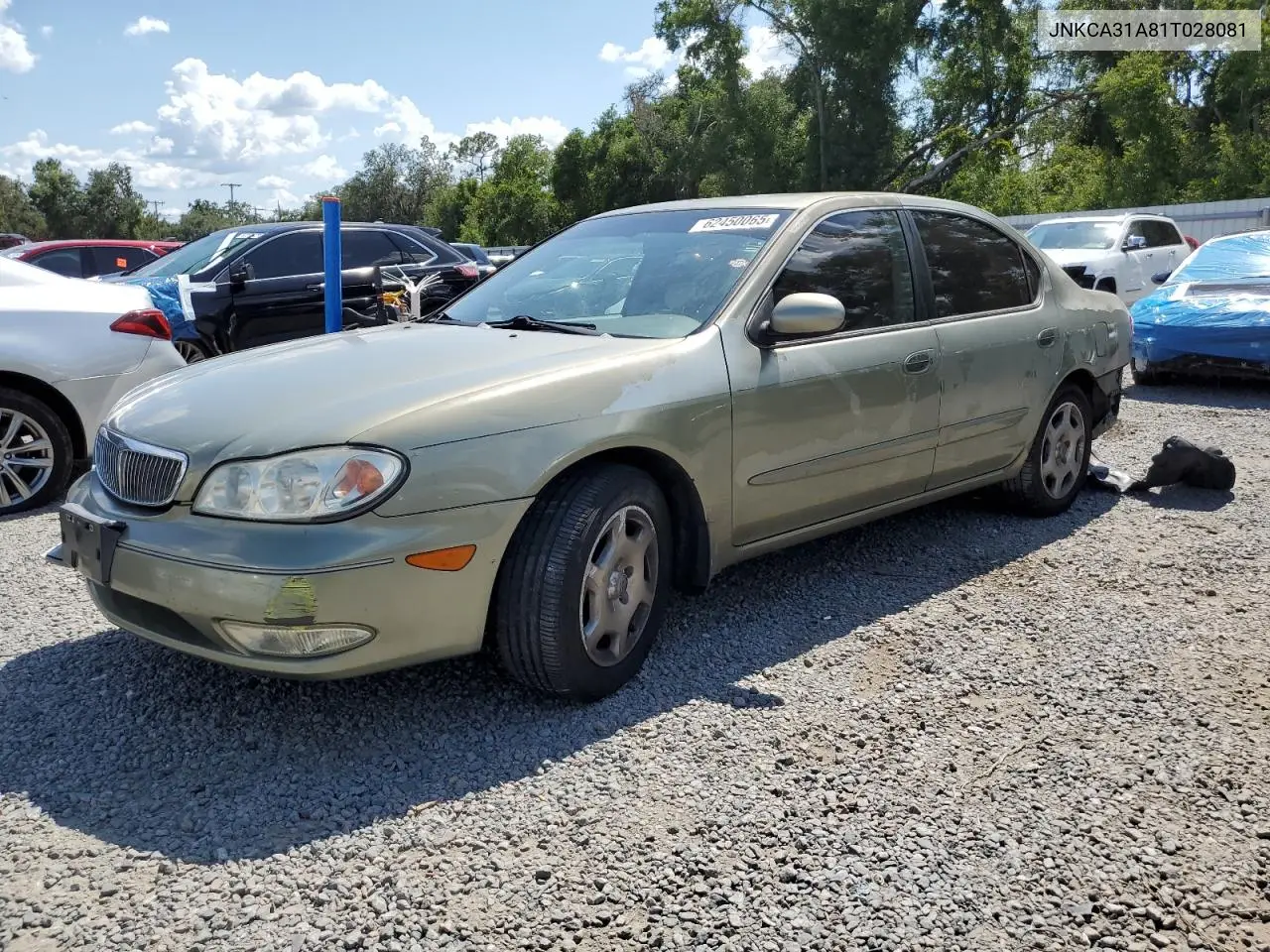 2001 Infiniti I30 VIN: JNKCA31A81T028081 Lot: 62450065