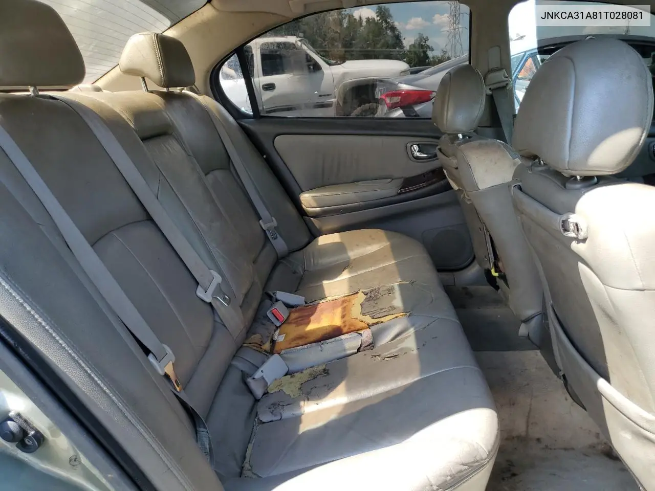 2001 Infiniti I30 VIN: JNKCA31A81T028081 Lot: 62450065